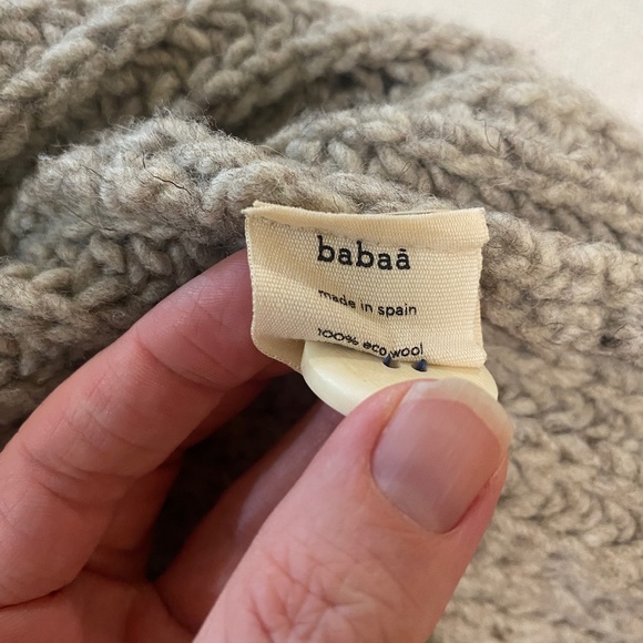 Babaa cardigan no19 in Mist - Picture 4 of 6